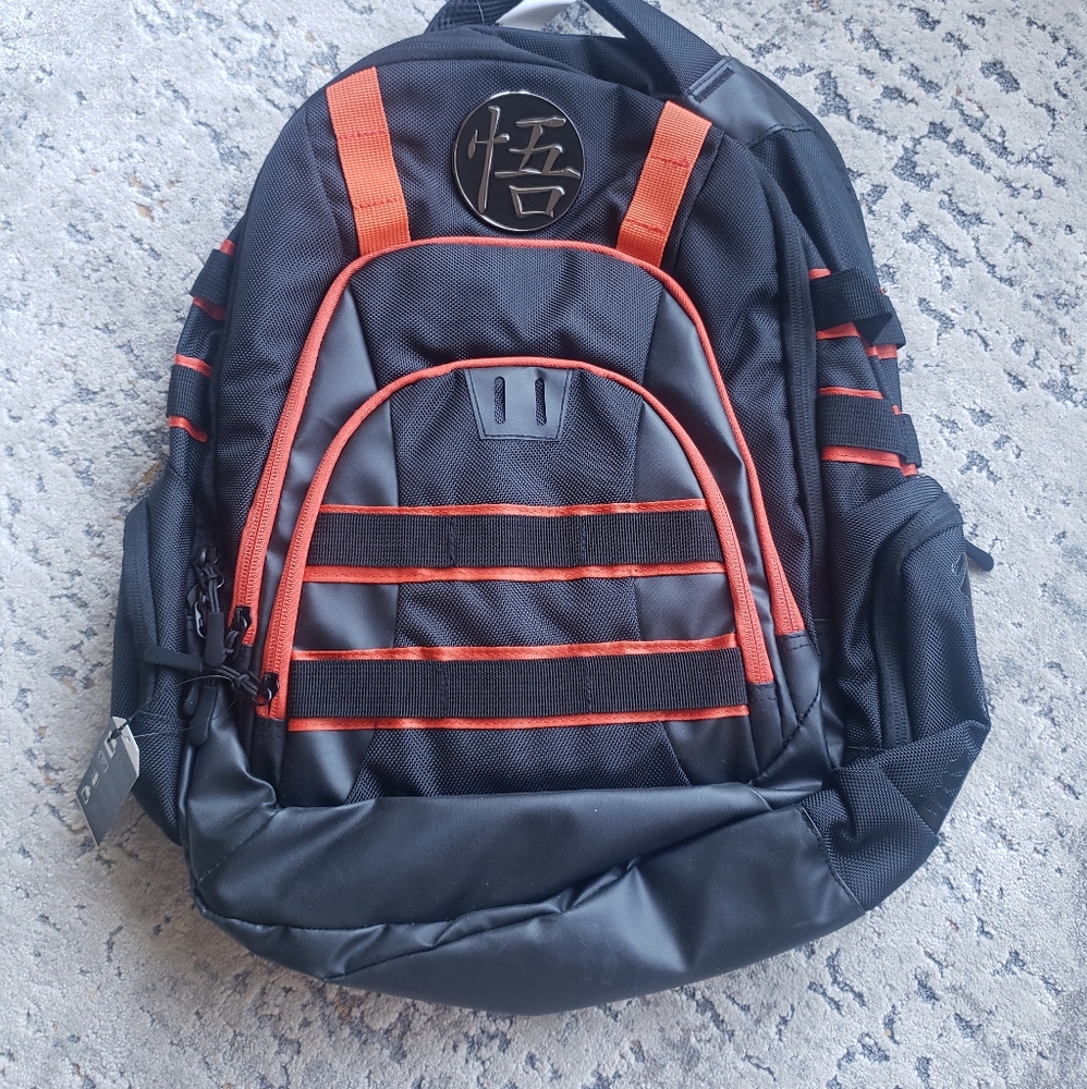 Dragonball Z Special Edition Goku Built Up Backpack. NWT
